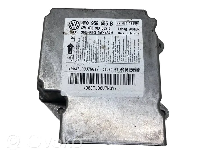 Audi A6 S6 C6 4F Module de contrôle airbag 4F0959655B