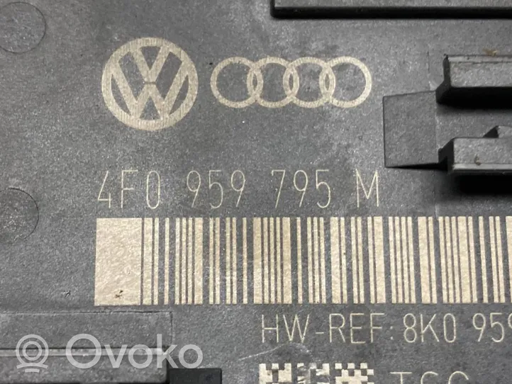 Audi Q7 4L Sterownik / Moduł drzwi 4F0959795M