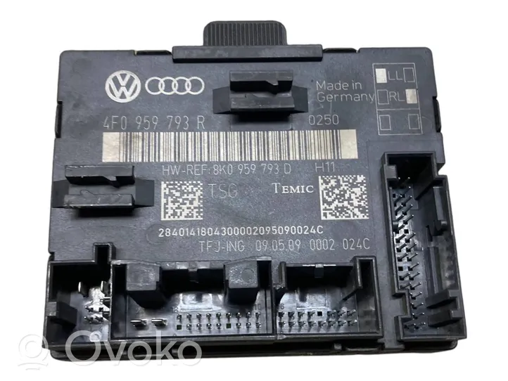 Audi Q7 4L Unité de commande module de porte 4F0959793R