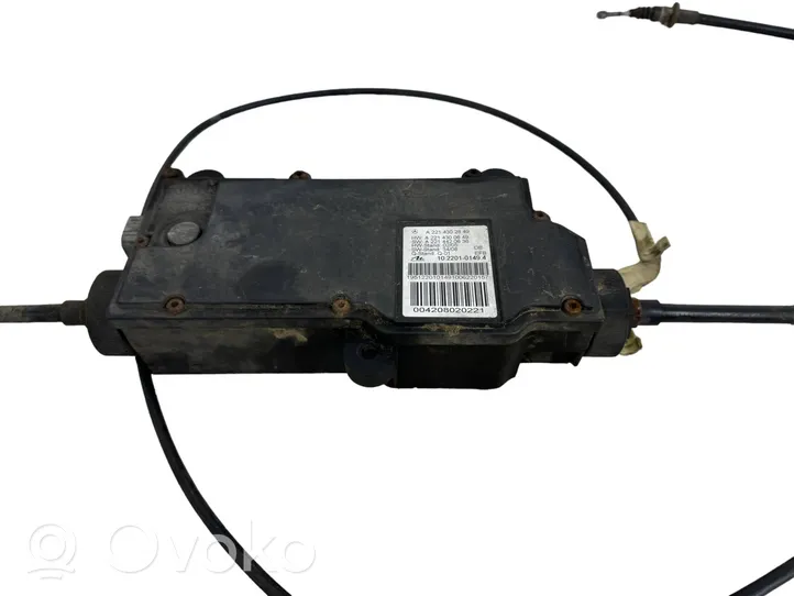 Mercedes-Benz S W221 Arnés/cableado para freno de mano A2214302849