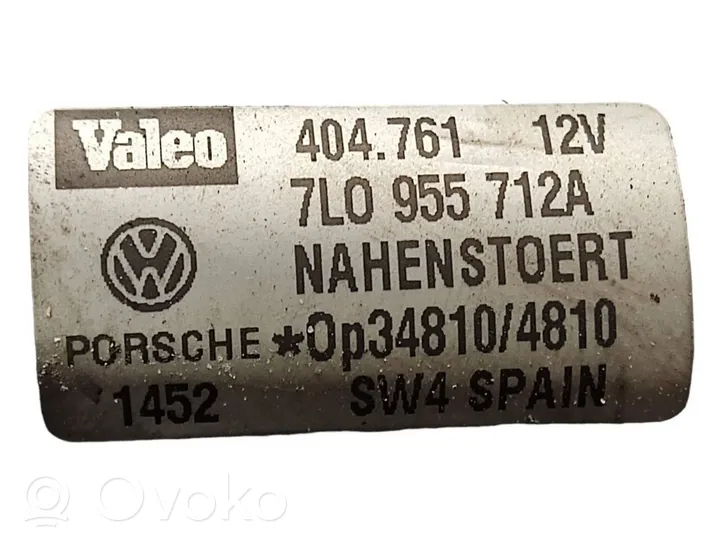 Volkswagen Touareg I Moteur d'essuie-glace arrière 7L0955712A