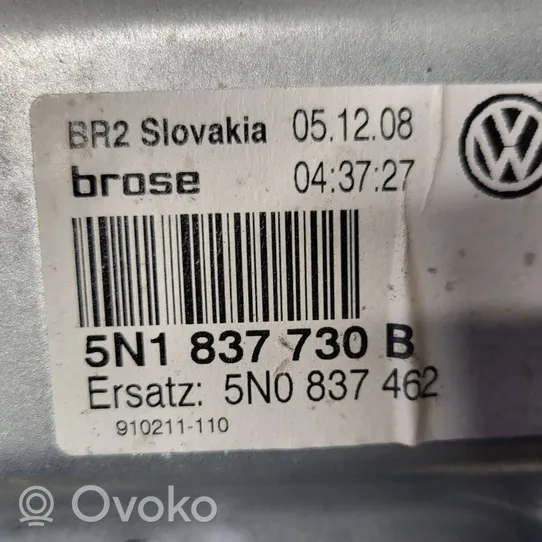 Volkswagen Tiguan Alzacristalli della portiera anteriore con motorino 5N0837756