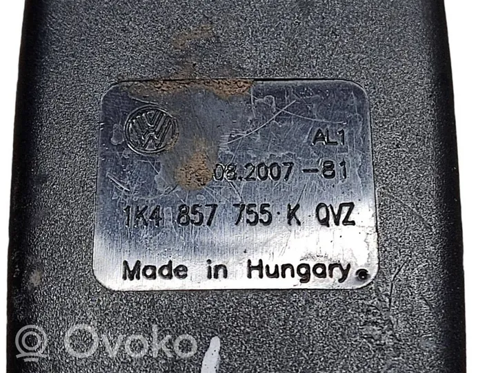 Volkswagen Golf V Fibbia della cintura di sicurezza anteriore 1K4857755K