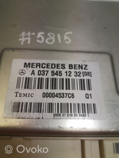 Mercedes-Benz CLS C219 Sterownik / Moduł zawieszenia pneumatycznego A0375451232