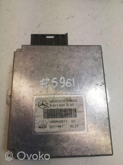 Mercedes-Benz E W211 Telefono valdymo blokas A2118203185