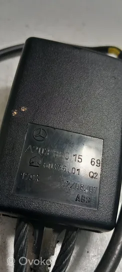 Mercedes-Benz C W203 Etuistuimen turvavyön solki A2038601569