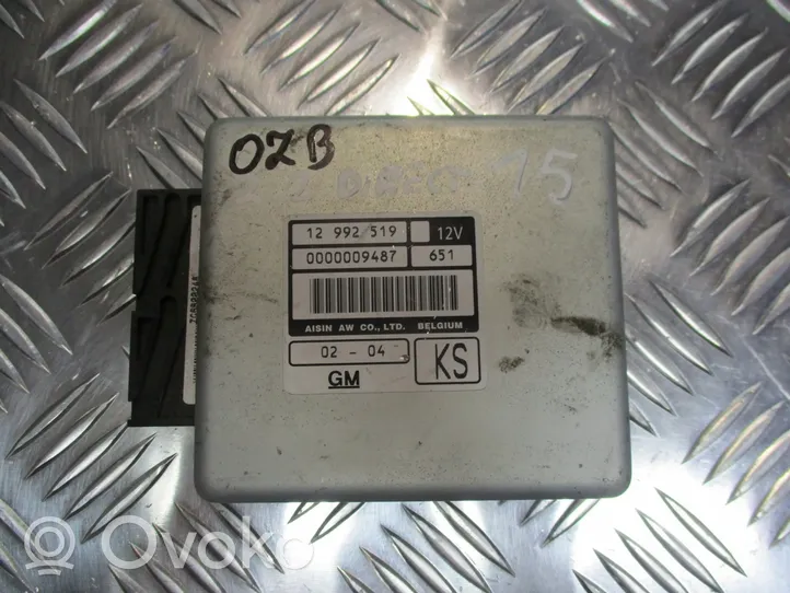 Opel Zafira B Vaihdelaatikon ohjainlaite/moduuli 12992519
