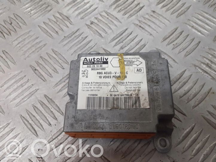 9653441880 Peugeot 206 Airbag control unit/module, 29.48 € RRR