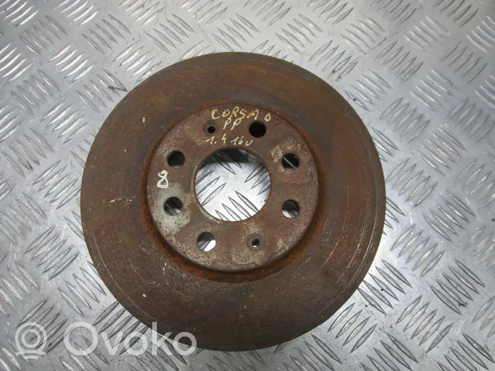 Opel Corsa D Disque de frein avant 