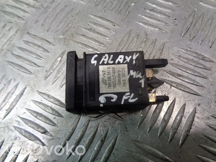 Ford Galaxy Przycisk / Włącznik czujnika parkowania PDC 7M5919281B