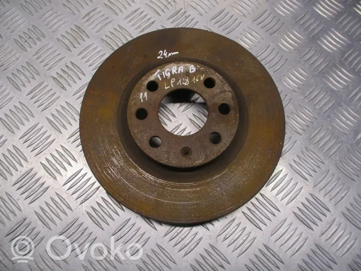 Opel Tigra B Disque de frein avant 