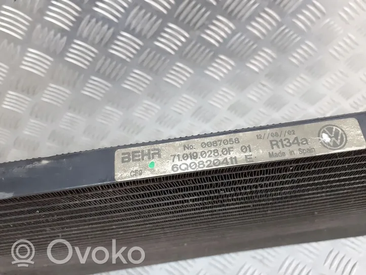 Volkswagen Polo IV 9N3 Air conditioning (A/C) radiator (interior) 6Q0820411E