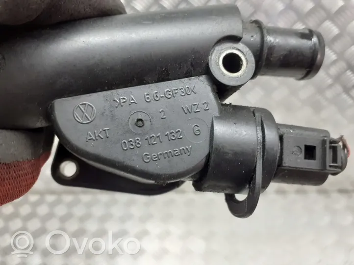 Skoda Octavia Mk2 (1Z) Alloggiamento termostato 038121132