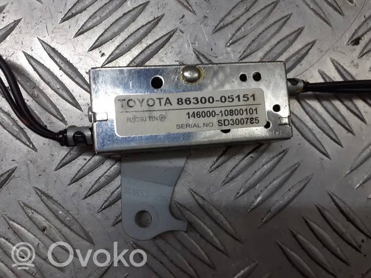 Toyota Avensis T250 Garso stiprintuvas 86300-05151