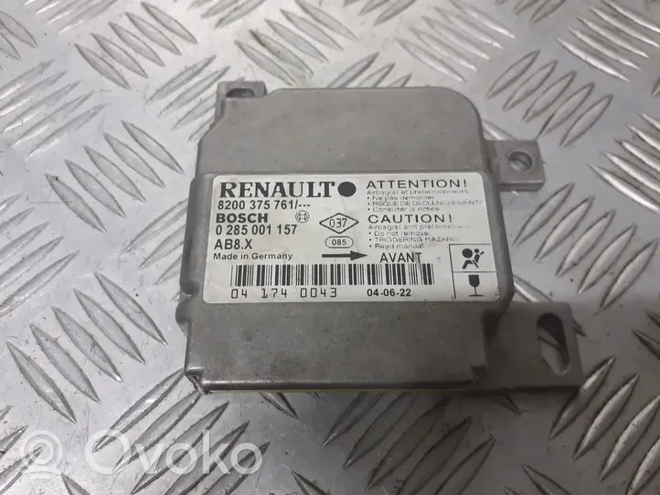 Renault Thalia I Module de contrôle airbag 8200375761