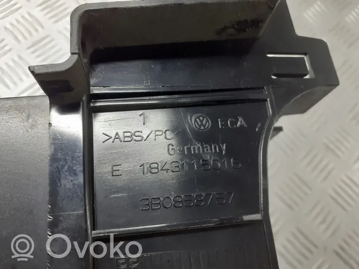 Volkswagen PASSAT B5 Pääyksikkö multimedian ohjaus 3B0858757