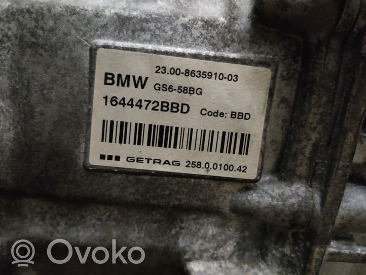 BMW 2 F45 Manualna 6-biegowa skrzynia biegów 1644472BBD