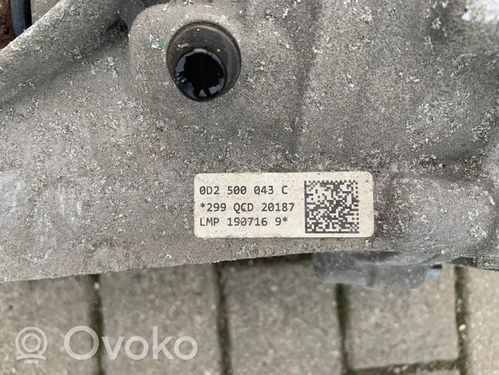 Audi Q7 4M Mechanizm różnicowy tylny / Dyferencjał 0D2500043C