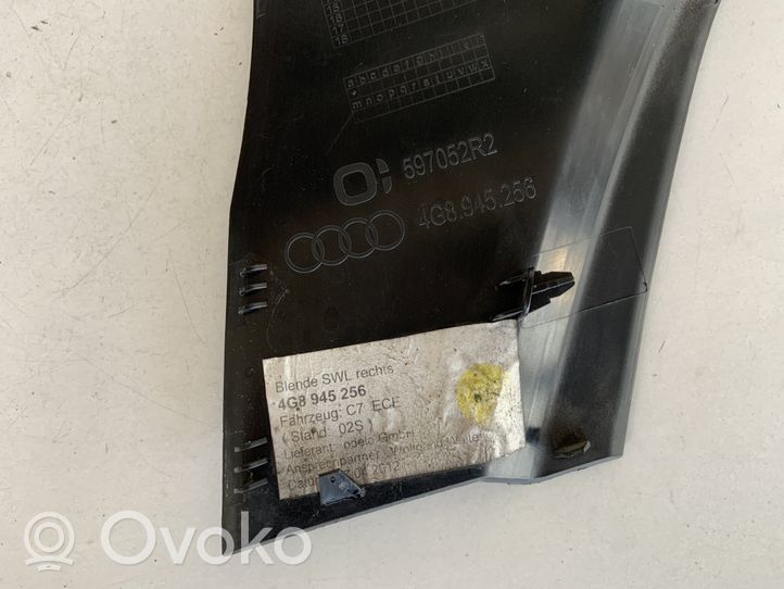 Audi A7 S7 4G Moulure de garniture de feu arrière / postérieur 4G8945256