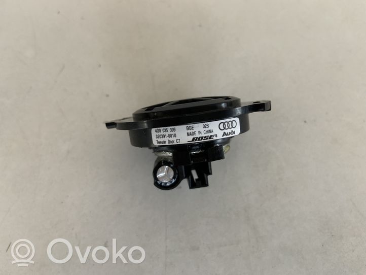 Audi A7 S7 4G Altavoz de alta frecuencia para las puertas traseras 4G0035399