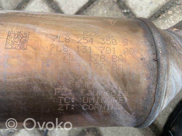 Audi Q7 4L Filtr cząstek stałych Katalizator / FAP / DPF 7L8254350S