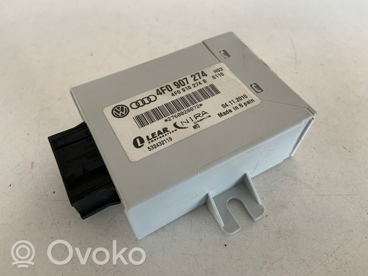 Audi Q7 4L Module de pression des pneus 4F0907274