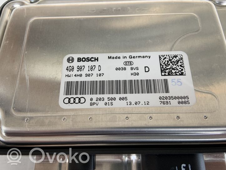Audi A8 S8 D4 4H Centralina/modulo telecamera 4G0907107D