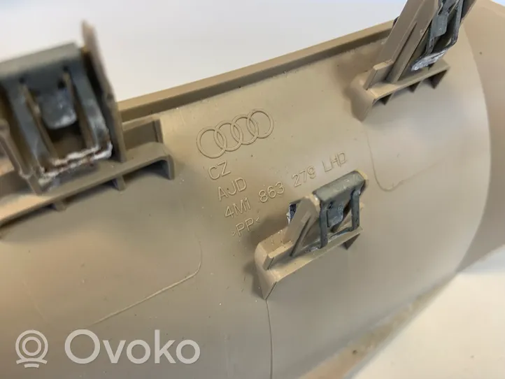 Audi Q7 4M Paneļa dekoratīvās apdares vairogs (sānu) 4M1863279