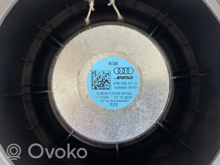 Audi Q7 4M Takaoven kaiutin 4M0035411B