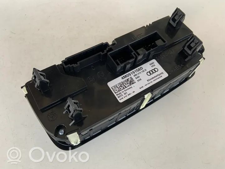 Audi Q7 4M Climate control unit 4M0919158D