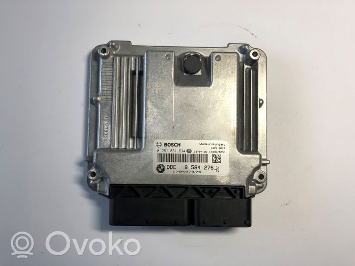 BMW 3 F30 F35 F31 Variklio valdymo blokas 8584276