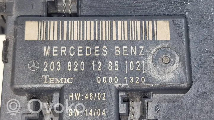 Mercedes-Benz E W211 Durvju vadības bloks 2038201285