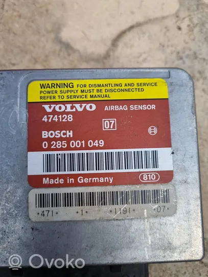 Volvo 460 Unidad de control/módulo del Airbag 0285001049