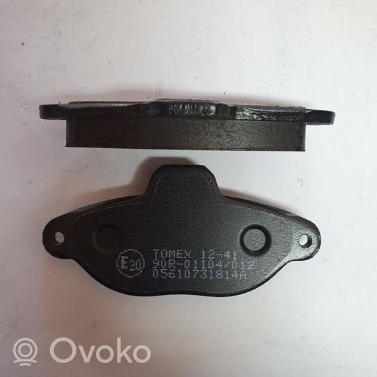 Fiat 500 Brake pads (front) WVA21436