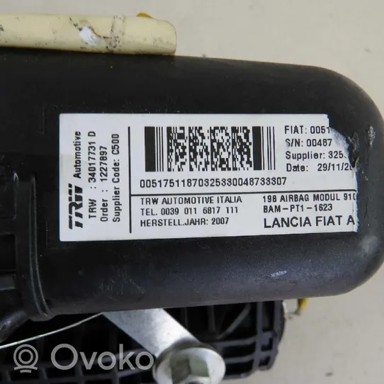 Fiat Bravo - Brava Poduszka powietrzna Airbag boczna 00517511870