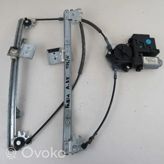 Skoda Fabia Mk3 (NJ) Front door manual window regulator 6Q1959802A