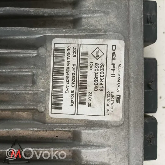 Renault Megane II Sterownik / Moduł ECU 8200334419