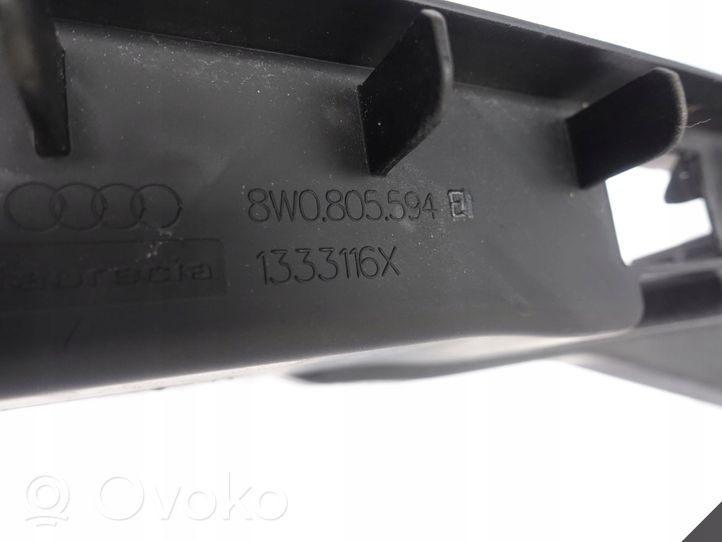 Audi A4 S4 B9 8W Jäähdyttimen kehyksen suojapaneeli 8W0805594E