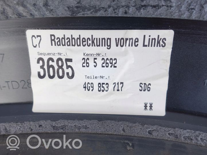 Audi A6 Allroad C7 Priekšējās arkas apdare 4G9853717