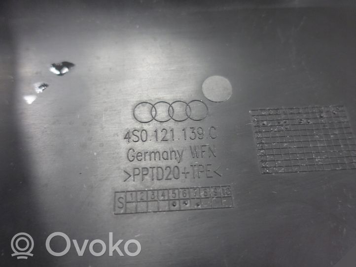 Audi R8 4S Välijäähdyttimen ilmanohjauksen ilmakanava 4S0121139C