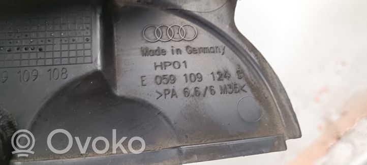 Audi A6 S6 C5 4B Osłona paska / łańcucha rozrządu E059109124G