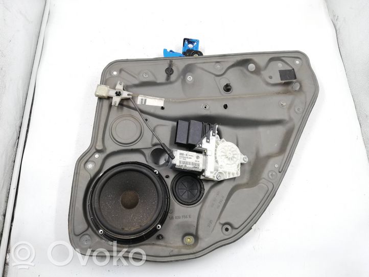 Volkswagen Bora Elektryczny podnośnik szyby drzwi tylnych 1J5839756E