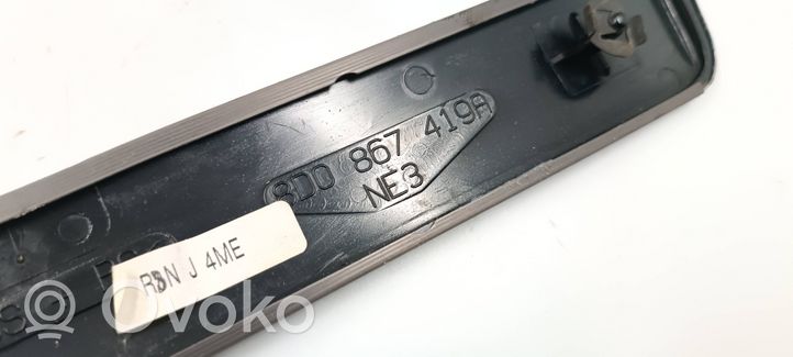 Audi A4 S4 B5 8D Rivestimento della portiera posteriore 8D0867419A