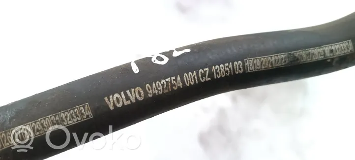 Volvo XC70 Przewód / Wąż chłodnicy 9492754