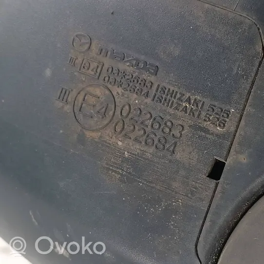 Mazda 2 Etuoven sähköinen sivupeili 022683