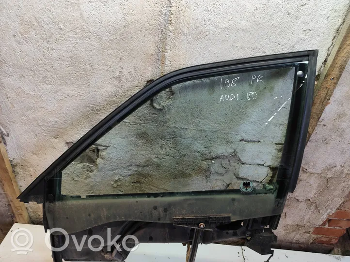 Audi 80 90 B3 Vitre de porte avant / joint 43R001193