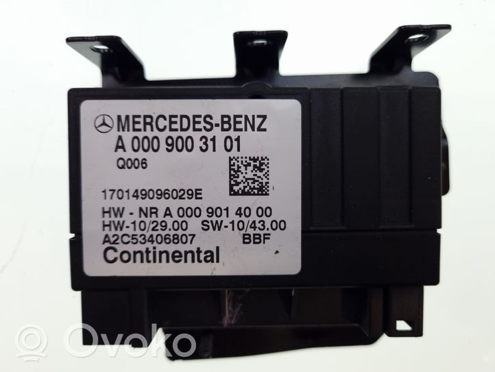 Mercedes-Benz Sprinter W901 W902 W903 W904 Degalų (kuro) siurblio valdymo blokas A0009003101