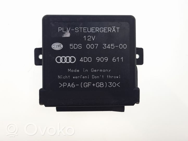 Audi A8 S8 D3 4E Modulo di controllo della cremagliera dello sterzo 4D0909611