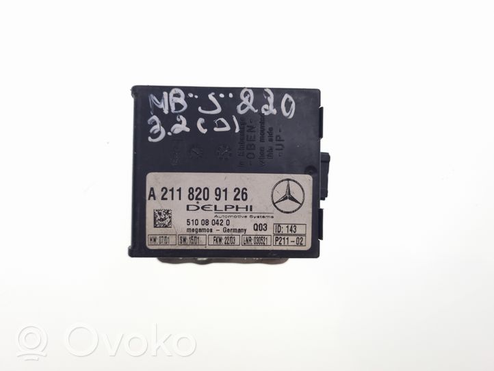 Mercedes-Benz S W221 Signalizacijos valdymo blokas A2118209126