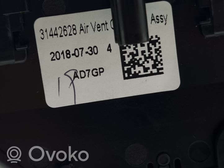 Volvo XC40 Mascherina unità principale autoradio/GPS 31442627